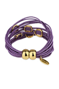 Circle Charm String Bracelet