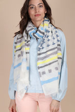 Load image into Gallery viewer, Crossing Paths Striped Scarf