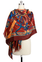 Load image into Gallery viewer, In the Wild Mixed Print Scarf