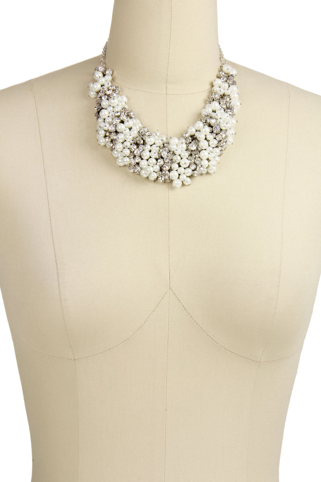 Pearl and Crystal Statement Ne