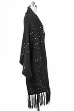 Load image into Gallery viewer, Party Sequined Pocket Kimono