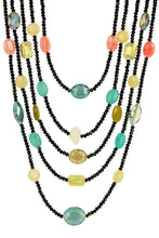 Load image into Gallery viewer, Multi Stone Statement Necklace