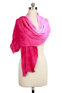 Crinkled Ombre Scarf