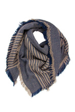 Load image into Gallery viewer, Galway Oversized Striped Scarf