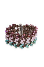 Load image into Gallery viewer, Hand Crochet Beaded Bracelet