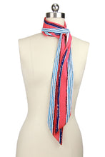 Load image into Gallery viewer, Skinny Striped Scarf