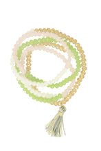 Load image into Gallery viewer, Multi Beaded Tassel Necklace
