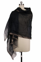 Load image into Gallery viewer, Shimmer and Shine Scarf BLACK