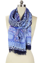 Load image into Gallery viewer, Atalie Animal Paisley Scarf
